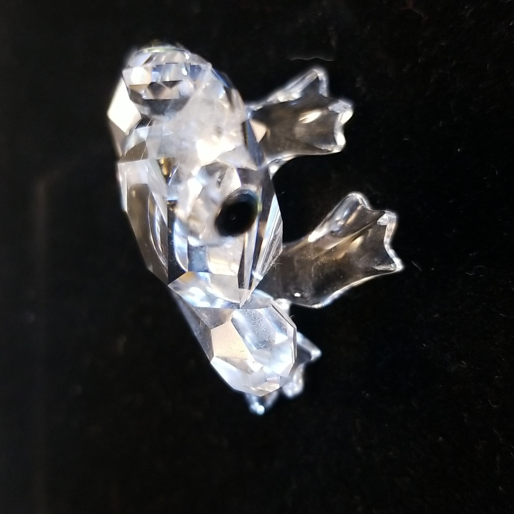 Swarovski Crystals 🦢 mini Frog 🐸